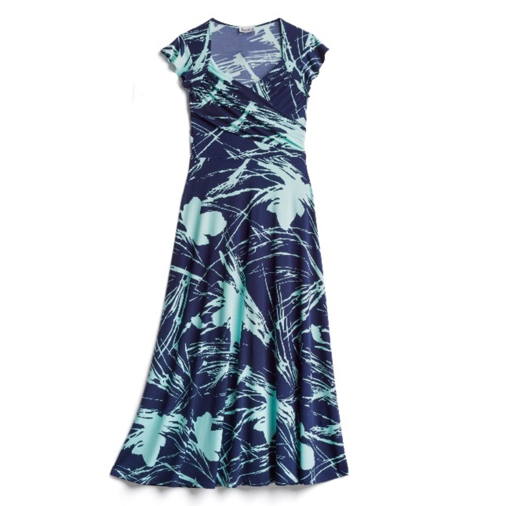 NWT Leota Tropical  Caledonia Maxi Dress SP